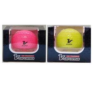 -Golf Ball shape : Good for Interior (Real Golf Ball Size) -Easy install to the ventilator (Clip) -C...